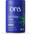 Ora Organic Polvo de Superalimentos Verdes - Vegano, Orgánico, Sin Gluten, Mezcla de 20+ Superalimentos con Adaptógenos - Sabor Cítrico, 30 Porciones