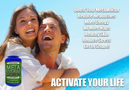 Meta-Seven (90 Días) - Complejo – Vitamina B6: interviene en el metabolismo de las proteínas y la producción de – Image 2