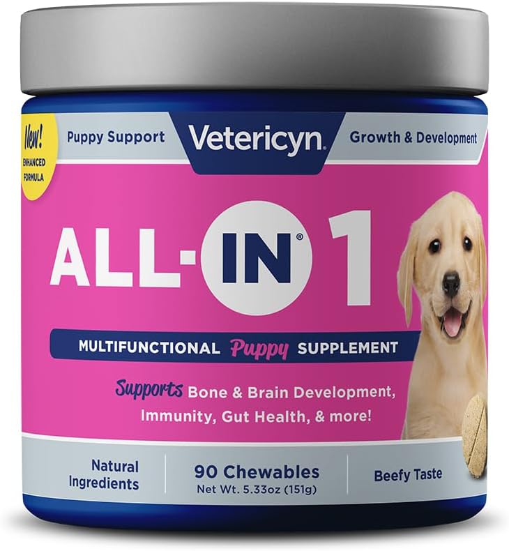 Vetericyn All-in 1 Suplemento Multifuncional para Cachorros - 90 comprimidos