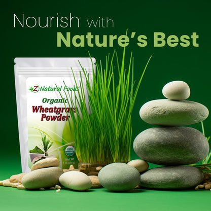 Z Natural Foods Polvo de Hierba de Trigo – La vitamina K contribuye a la coagulación sanguínea normal y al – Image 3