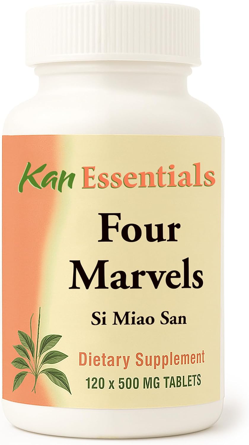 Kan Herb Company Four Marvels – Mezcla herbal china tradicional para perros y gatos, 1 fl oz
