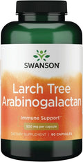 Swanson Arabinogalactano de Alerce 500 mg 90 Cápsulas
