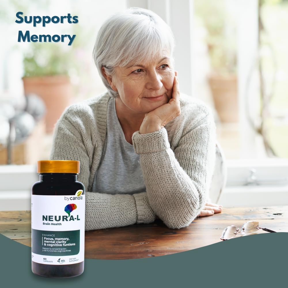 Neural-L Natural Brain Support Supplement 60 Cápsulas