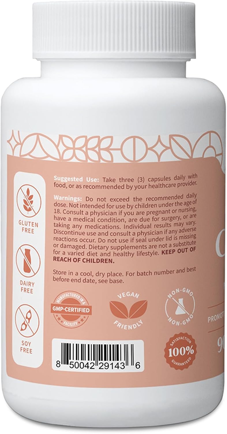 Pattern Wellness Fibro Complex – Fórmula avanzada con BioPerine® – 90 Cápsulas veganas