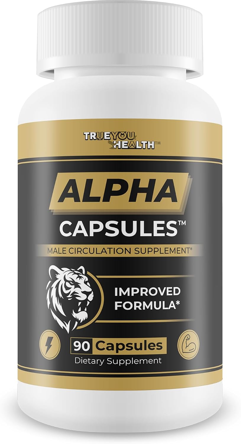 Alpha Capsules - Suplemento de Circulación Sanguínea para Hombres
