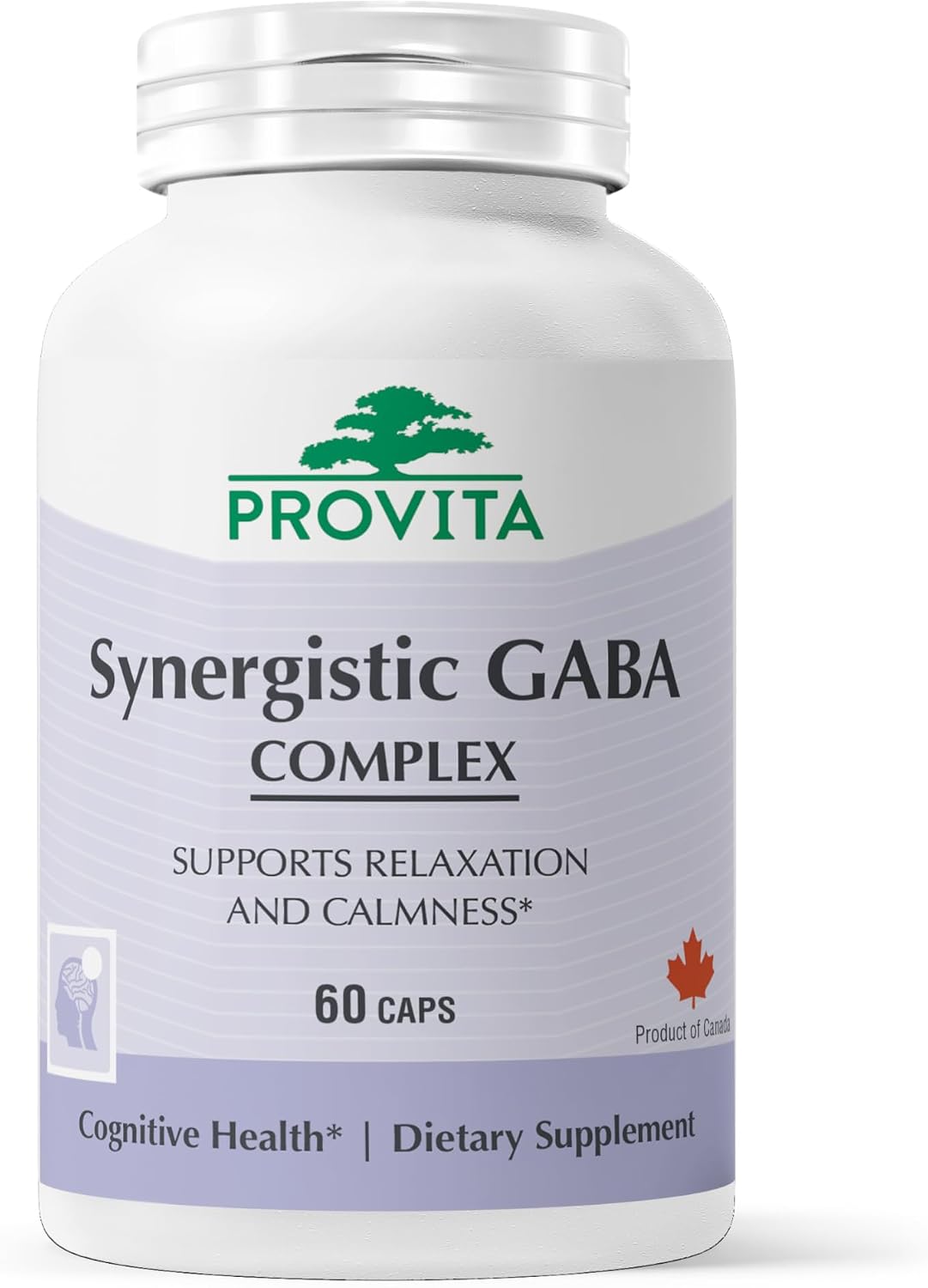 PROVITA Synergistic GABA Complex | 60 Cápsulas Veganas