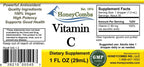 HoneyCombs Vitamina C Líquida - Gotas de Alta Absorción con Bioflavonoides