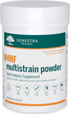 Genestra Brands HMF Multi Strain Powder | Apoyo gastrointestinal, confort abdominal y microflora saludable | 2.1 oz (59 g)
