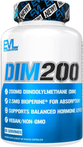 EVL DIM 200mg para Hombres - con Bioperina para Mayor Absorción - Vegano No Transgénico