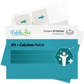PatchAid Parche Tópico de Calcio y Vitamina D3 – 30 Días (Pack de 2)