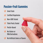 Nordic Naturals Vitamina D3 5000 Gominolas, Sabor Maracuyá - 30 Gominolas - Vegetariano - No-GMO