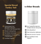 Cola de Pavo Orgánica para Perros y Gatos - Estandarizada al 45% de Betaglucanos - 660 Comprimidos - Special Breed