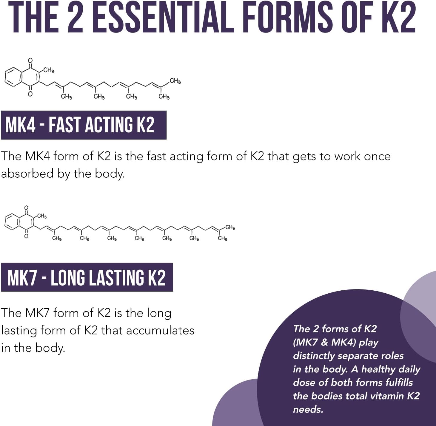 Total K2® - Vitamina K2 MK7 + MK4 + K1 + D3 - 620 mcg - Vegano Orgánico (Líquido 30 ml)