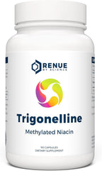 Renue By Science Trigonelline | Trigonelina 250mg - Suplemento de Niacina Metilada TRG | No-GMO | Sin Enrojecimiento