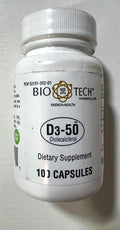 D3-50 100 Cápsulas BIO-TECH - Vitamina D3