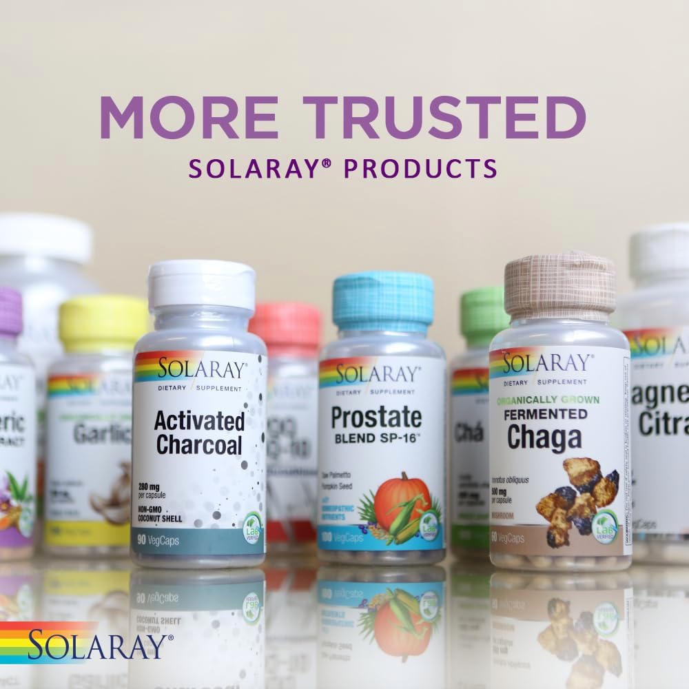 SOLARAY Andrographis 600 mg - 60 Cápsulas Vegetales - Apoyo Inmunitario