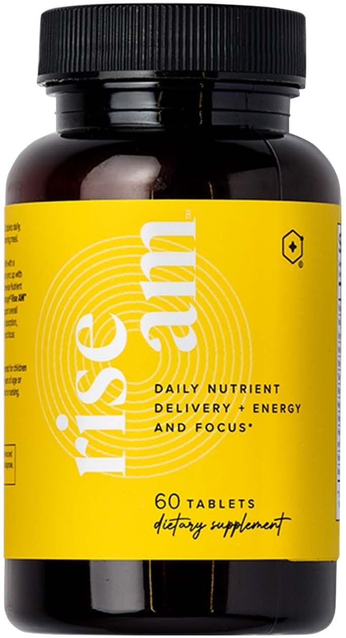 LifeVantage Rise AM - Suplemento Multinutriente Avanzado con Timewise Nutrient Delivery (60 comprimidos)