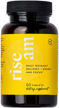 LifeVantage Rise AM - Suplemento Multinutriente Avanzado con Timewise Nutrient Delivery (60 comprimidos)