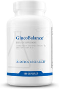 Biotics Research GlucoBalance — Cromo, Vanadio, L-Carnitina, 180 Cápsulas