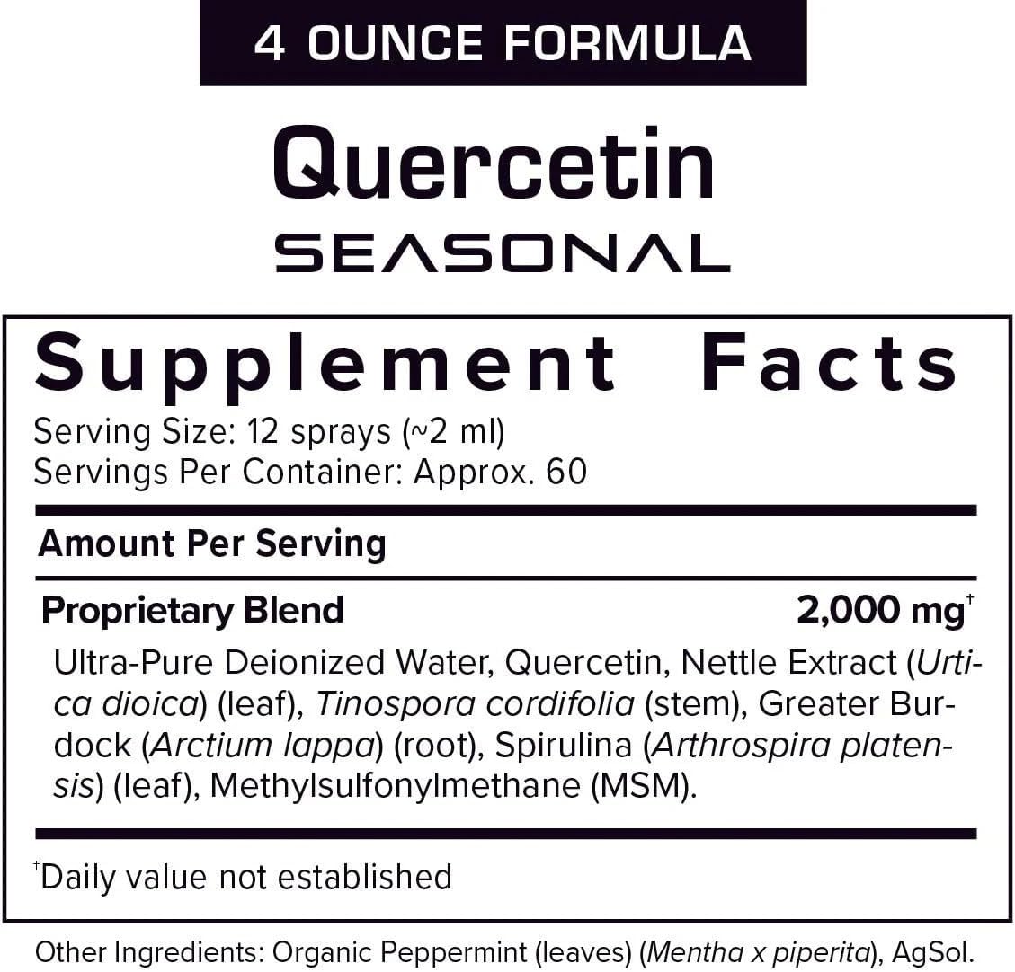Results RNA Quercetin Seasonal - Spray Oral para Apoyo Respiratorio e Inmunológico (118 ml - 60 días)