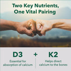 PlantFusion Organic Vegan Vitamin D3 + K2 5,000 UI, 50 mcg – 60 Cápsulas
