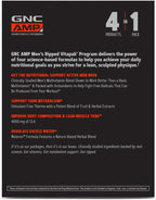 GNC Men's Ripped Multivitamínico para Hombres, 30 Dosis