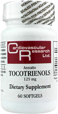 Cardiovascular Research Annatto Tocotrienols 125 mg, 60 softgels