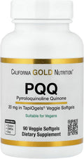 California Gold Nutrition PQQ, 20 mg, 90 Cápsulas Blandas Veganas