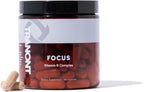 Tranont Focus Complejo B - Claridad Mental, Energía y Salud Inmunológica con Lion's Mane y Té Verde - Vegano, Sin Gluten - 90 Cápsulas