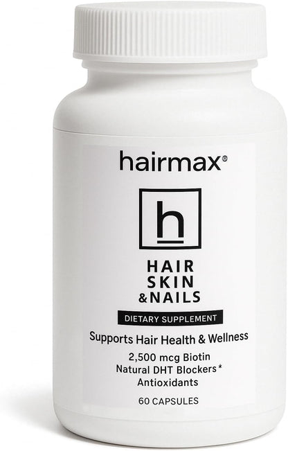 Hairmax Complemento Alimenticio para Cabello, Piel y Uñas – 2500 mcg de Biotina, Bloqueador de DHT, MSM y Antioxidantes – Image 8