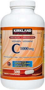 Kirkland Signature Vitamina C, 1000 mg, 500 Comprimidos