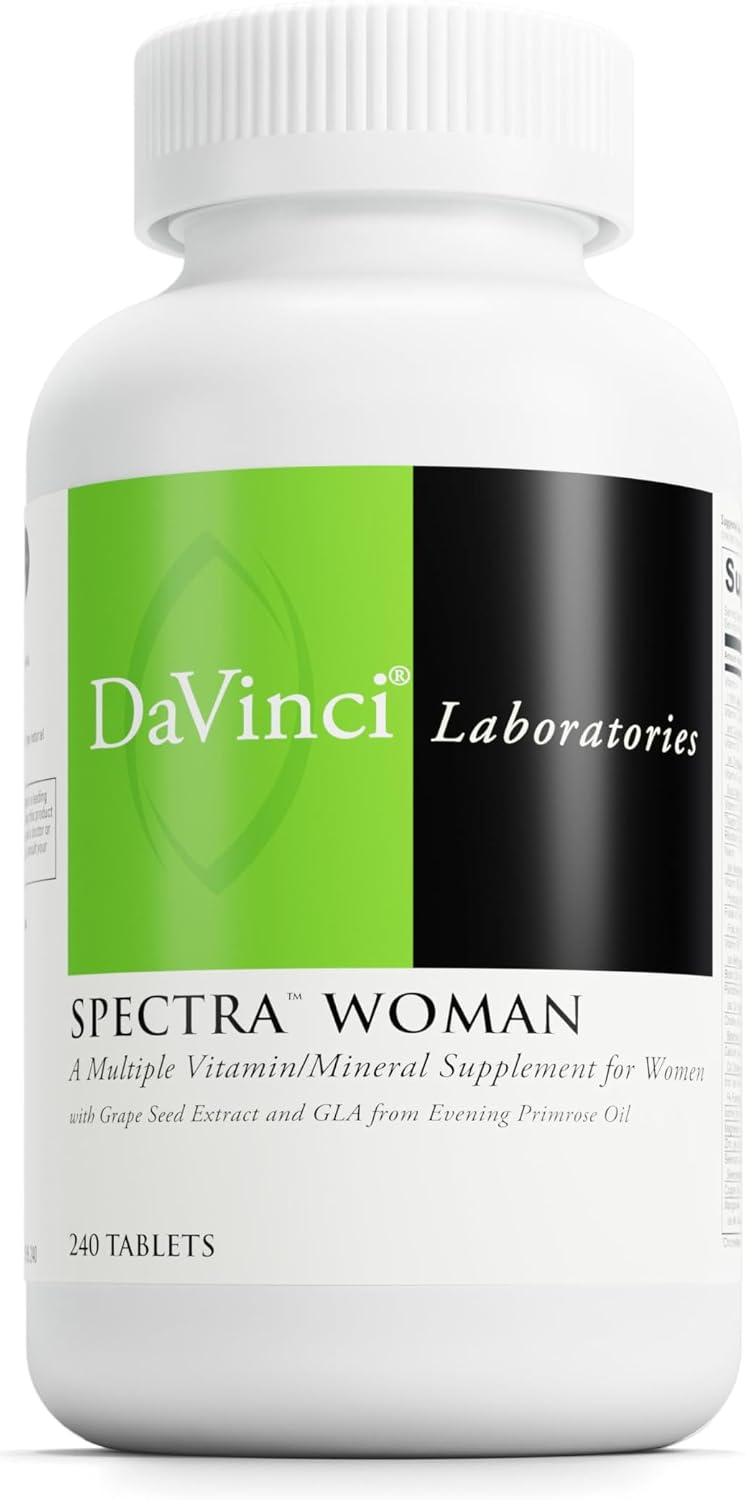 DaVinci Labs Spectra Woman - Complemento Multivitamínico y Mineral para Mujer