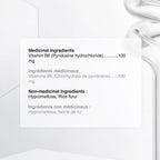 Biogenique Vitamina B6 100 mg - Cápsulas de Piridoxina (120 Cápsulas)