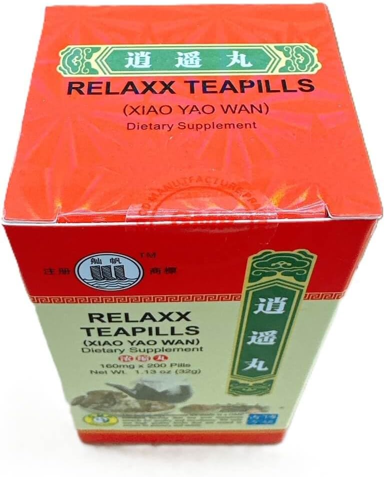Relaxx Extract Teapill, Xiao Yao Wan Extra Concentrated (200 Pills)