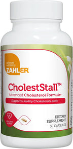 Zahler CholestStall - Suplemento para el colesterol, 30 cápsulas