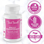 Bust Bunny Herbal Breast Enhancement Pills with Vitamin C - 3 Month Supply