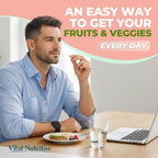 Vital Super Fruits & Veggies - Cápsulas de Superalimentos Diarios para Adultos