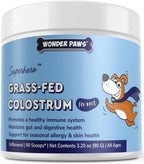 Wonder Paws Premium Grass Fed Colostrum for Dogs – Calostro Bovino Puro para Perros – 3.20 oz (90.7 g)