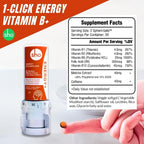 SHO Energy+ Focus Kit - Suplemento Vegano de Vitamina B con Matcha y Cafeína Natural (60 Cápsulas)