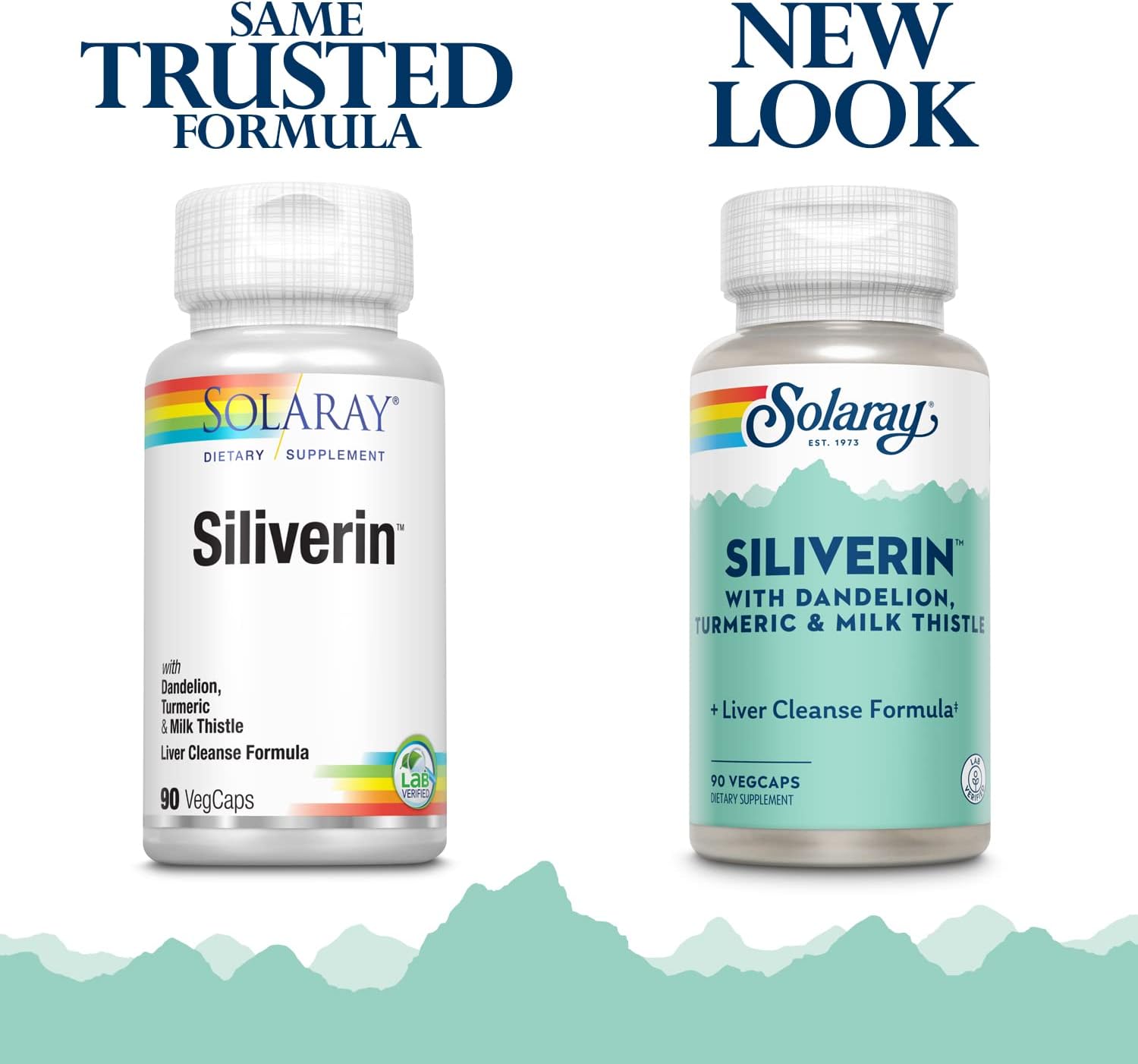 Solaray Siliverin, 140 mg, 90 Cápsulas Vegetales