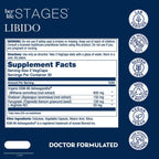 SOLARAY Libido her Life Stages - Apoyo a la Lubricación Natural y Aumento del Deseo Femenino - Cápsulas de Shatavari, Fenugreco, Ashwagandha Orgánica - Sin Hormonas - 60 Cápsulas Vegetales