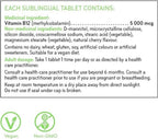 Sisu B12 5000 mcg Metilcobalamina, 60 Comprimidos