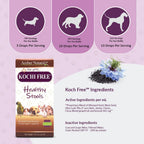Amber NaturalZ Kochi Free Suplemento Herbario para Mascotas – 118 ml (4 oz)