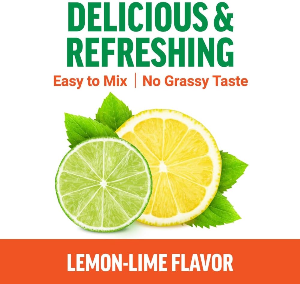 Force Factor Smarter Greens Superfoods + Energy Powder, Lima Limón, 30 porciones