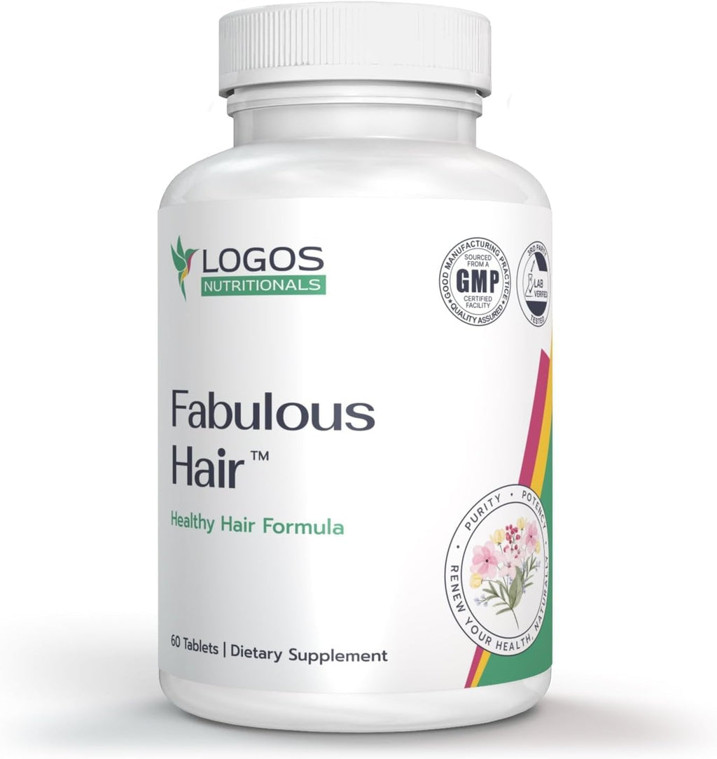 Fabulous Hair - 60 Comprimidos | Complemento Capilar con Biotina, Sílice, Vitaminas A, C y E