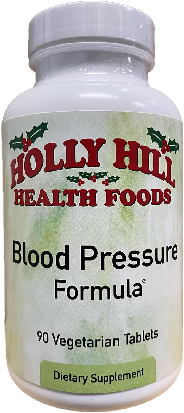 Holly Hill Health Foods Fórmula para la Presión Arterial, 90 Comprimidos Vegetarianos