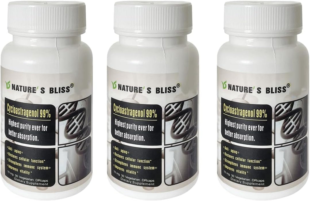 Cicloastragenol 10mg – 90 Cápsulas – Nature'sbliss