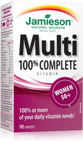 Jamieson Multi Complete Vitamin para Mujeres 50+ 90 Comprimidos