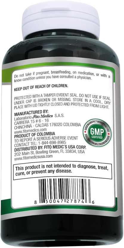 FITO MEDIC'S Lab | Soursop Supplement | – Sin gluten, sin lactosa y sin OMG: adecuado para personas con – Image 9