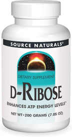 Source Naturals D-Ribosa en Polvo - 200 Gramos